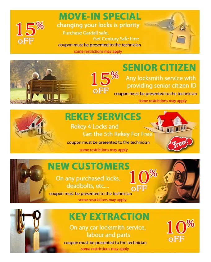 Gold Locksmith Store Saint Hedwig, TX 210-660-1077 - coupon21-set-five